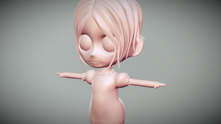 Ruby Gloom 3D #1 3D Model