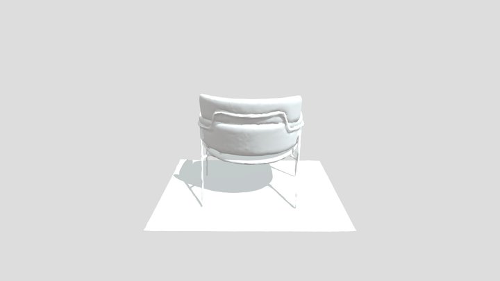 Chair_ Green_Scan 3D Model
