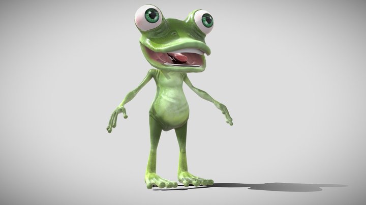 Frog 3D Model