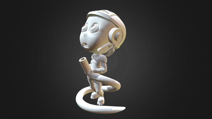 Garden statuette ready for 3D printing 3D Model