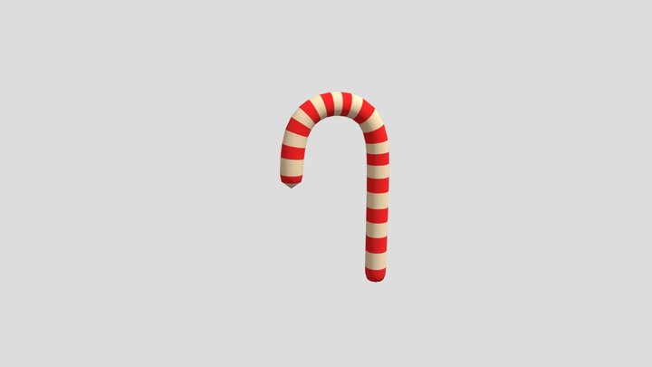 Christmas candy 3D Model