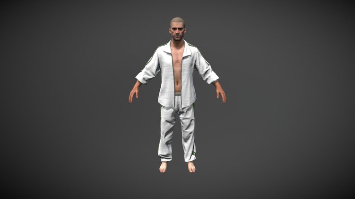 PUBG TRACKSUIT PACK 3D Model