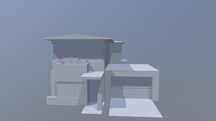 modern house 1 3D Model