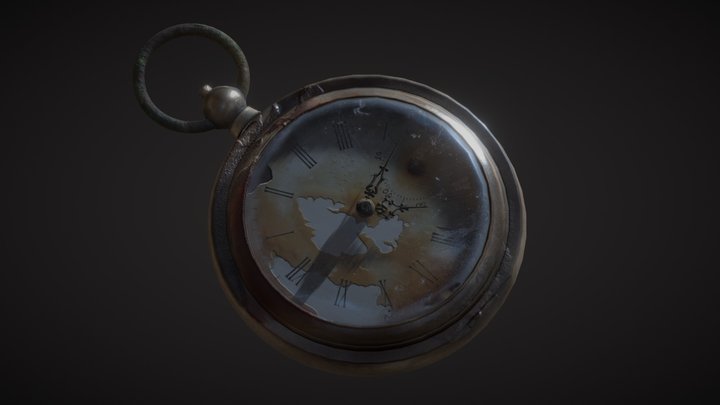 Reloj Antiguo 3D Model