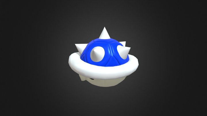 Blueshell 3D Model