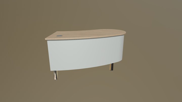 Reception Desk 18 VC 3D Model