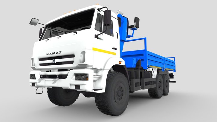 kamaz-43118 3D Model