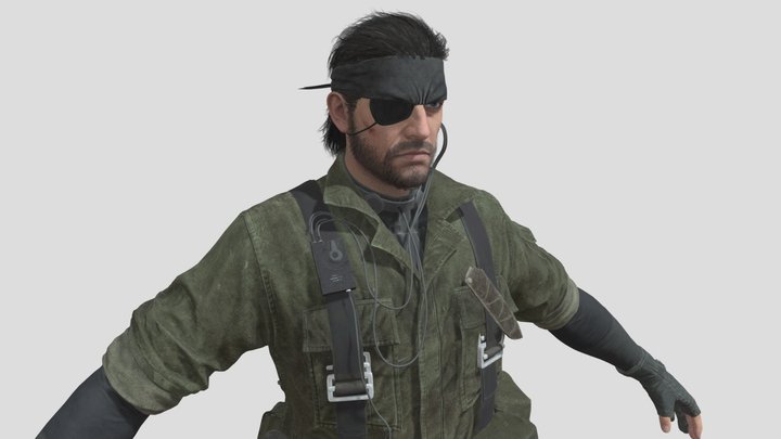 Naked Snake (the boss) mgsvd