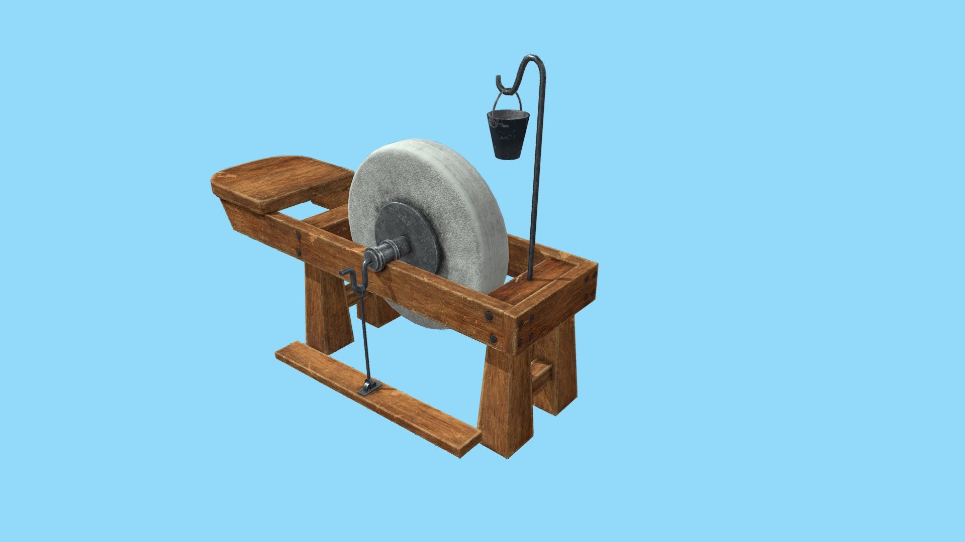 Grindstone Download Free 3D model by Sawthis [37689f3] Sketchfab