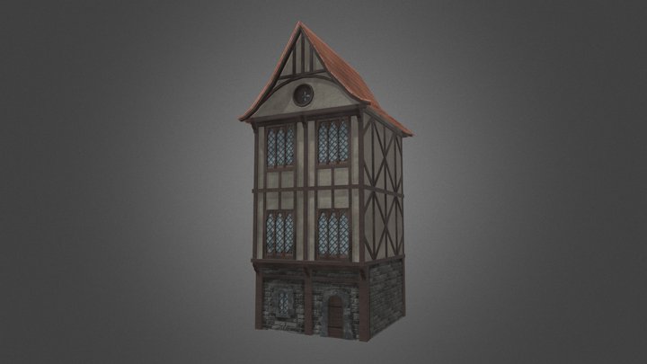Novigrad Building 3D Model
