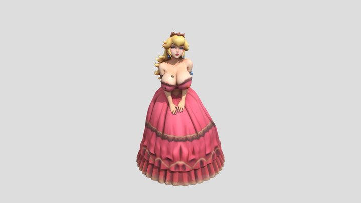 Princess Peach – Modello 3D gratuito STL
