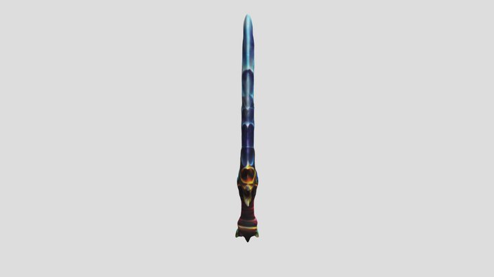 Dragon Slayer Sword 3D Model