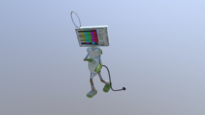 Tv Boy 3D Model