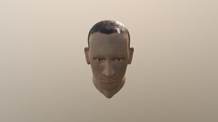 Eccleston Bust 3D Model