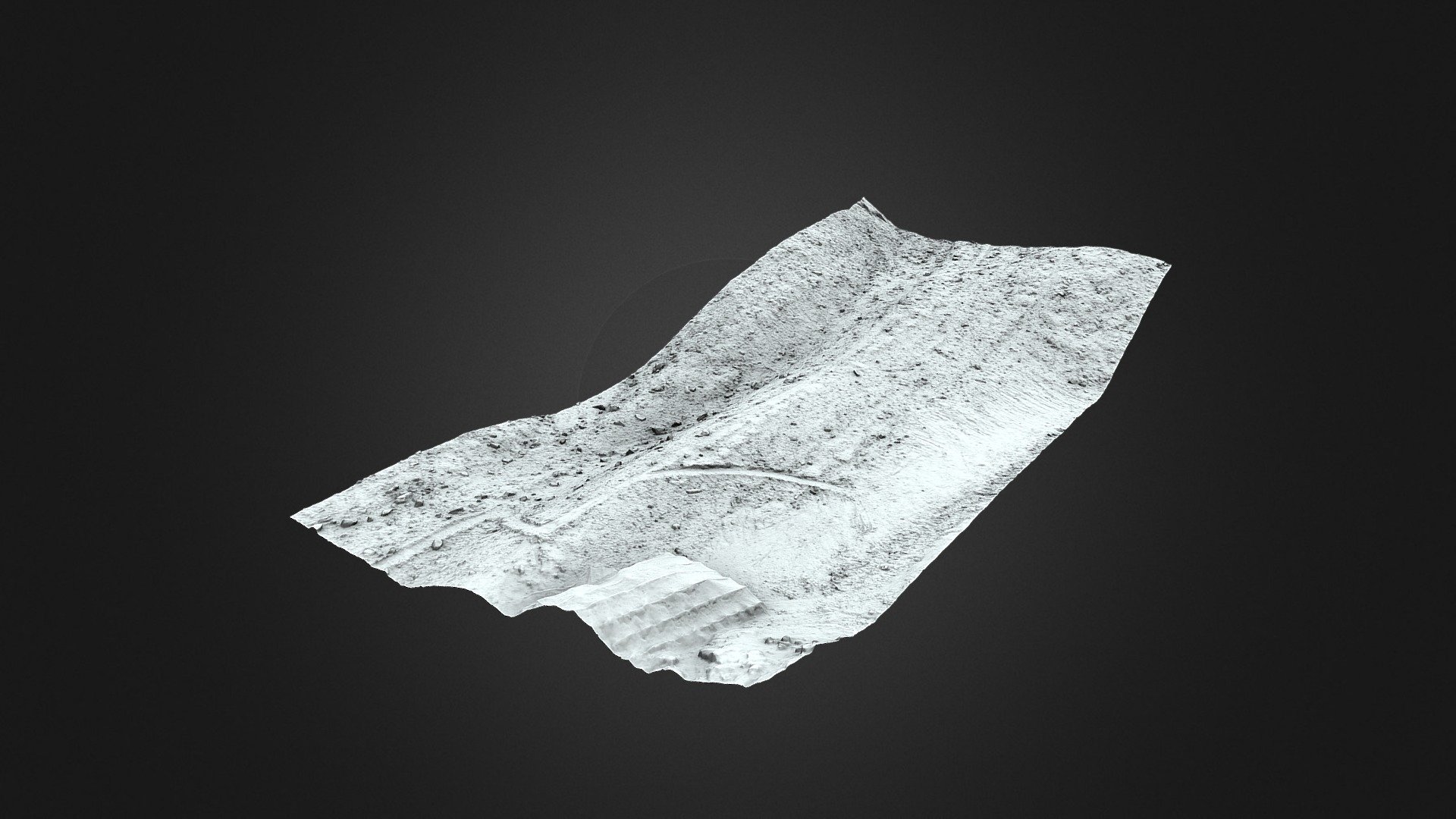 Moraine near Andermatt - 3D model by archaeobotics [3769d03] - Sketchfab