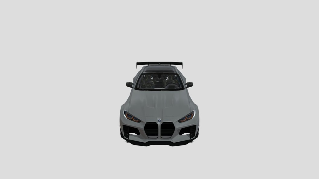 BMW M4 Widebody Aggressive Style Icon