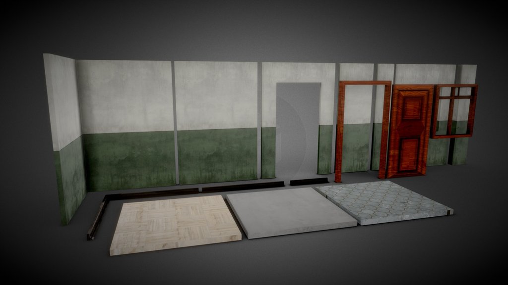 Abandoned Building – Modular Environment Kit