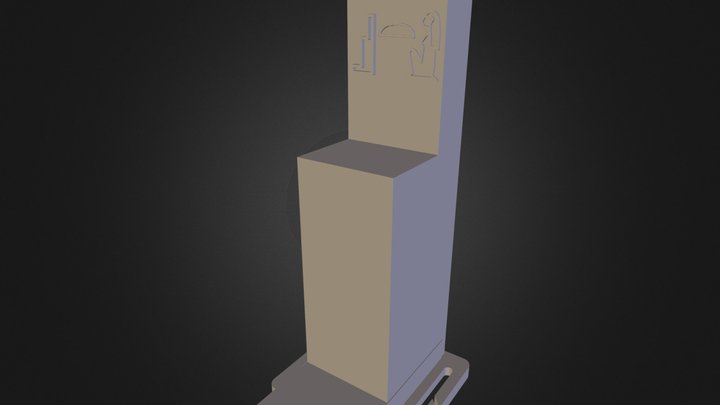 Isis Throne4 3D Model