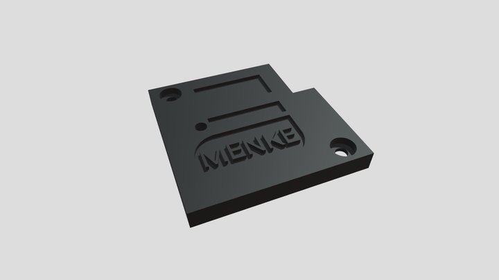 Gaszaehler auslesen: Lesekopf Deckel 3D Model