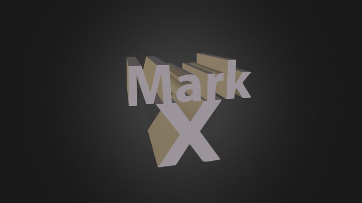 Mark Xlogo 2 3D Model