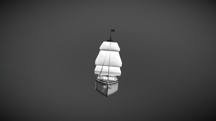3D Ship 3D Model