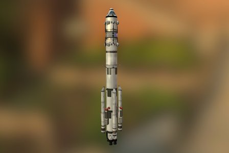 Kerbal Station Core Mk1 3D Model