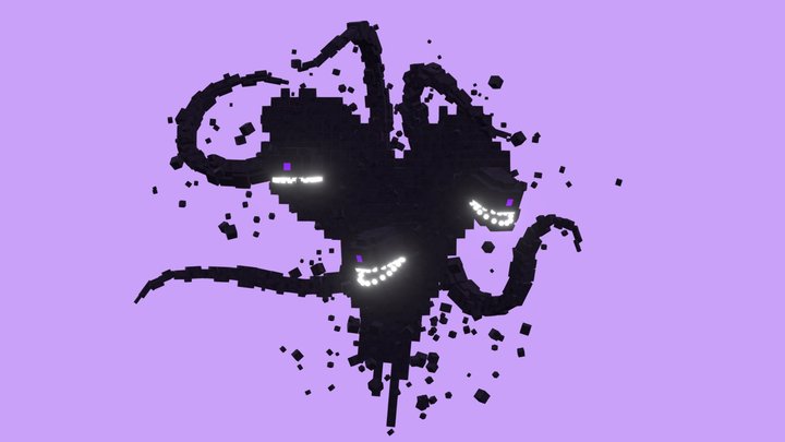 Wither Storm Phase 4 (custom model) 3D Model