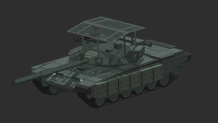 T 72 2016 3D Model
