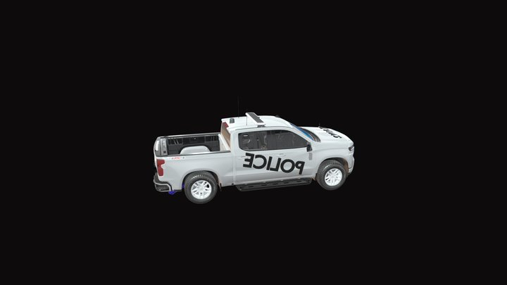 S.W.A.T Police Car 3D Model