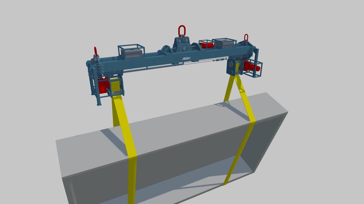 Axzion Turnmaster Vario - Wendetraverse 3D Model