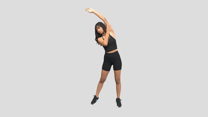 Overhead Side Stretch – Kostenloses 3D-Modell STL