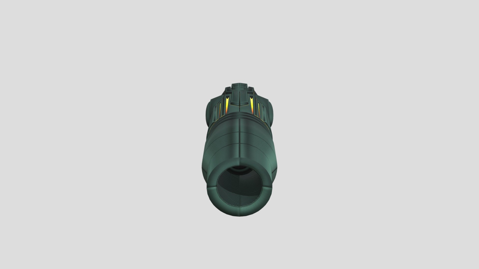 Metroid Prime Samus' Arm Cannon Ver. 2 (WIP) 3D model by LogicFox