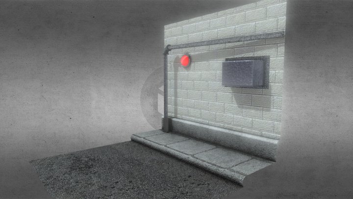 Rough Alleyway 3D Model