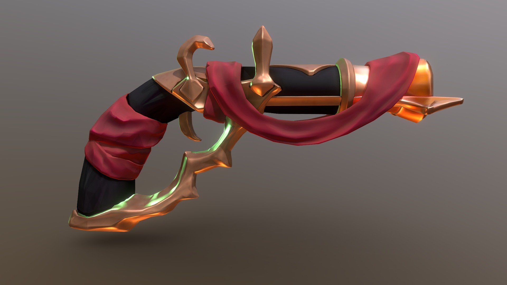 Dark Warsmith Gun - 3D Stylized Model - 3D model by Benghrib Abdallah ...