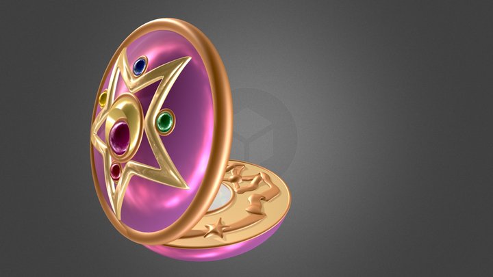 Crystal star 3D Model