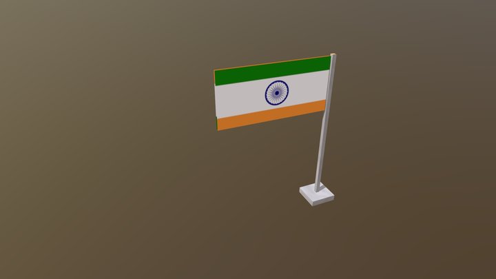 Mastro de bandeira 3D Model