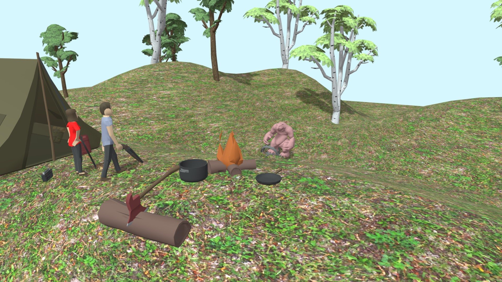 A Trip To Jungle - Download Free 3D model by Sba Stuff (@sbastuff ...