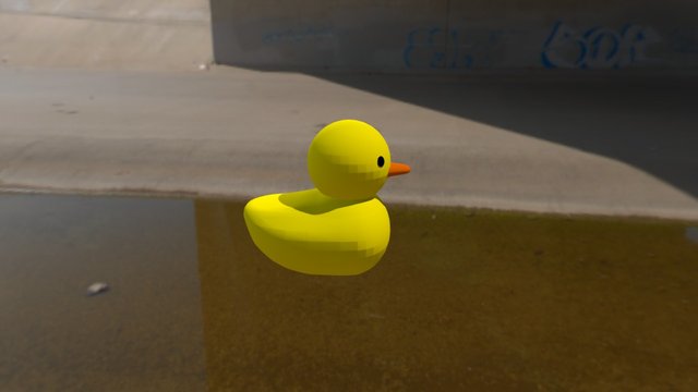 Rubber Ducky 3D Model