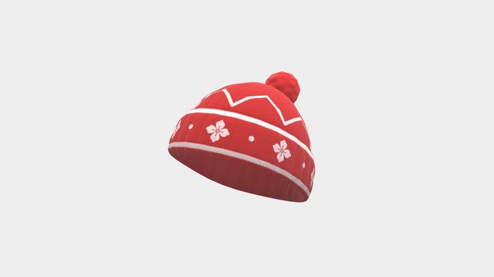 Knitted Hat 3D Model