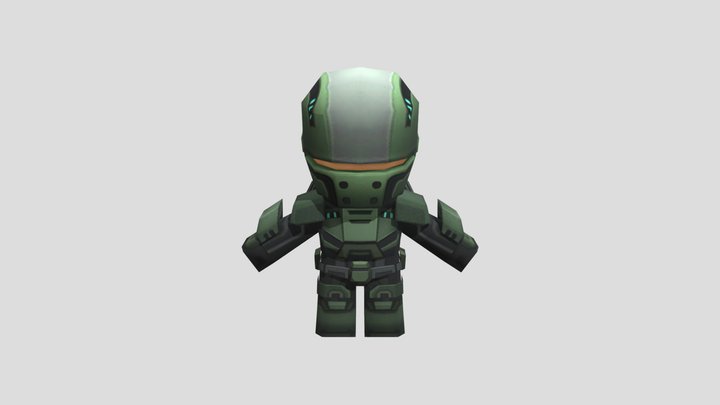 Mobile - Call Of Mini Infinity - Training Suit 3D Model