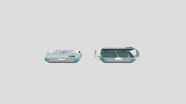 XYZ School HW. Medical kit 3D Model