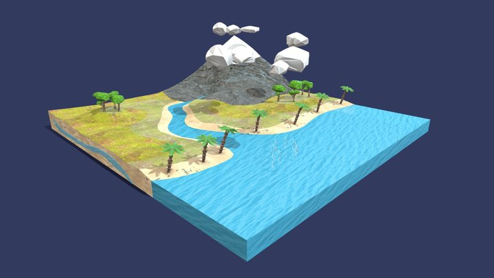 Ciclo da Água (135) 3D Model