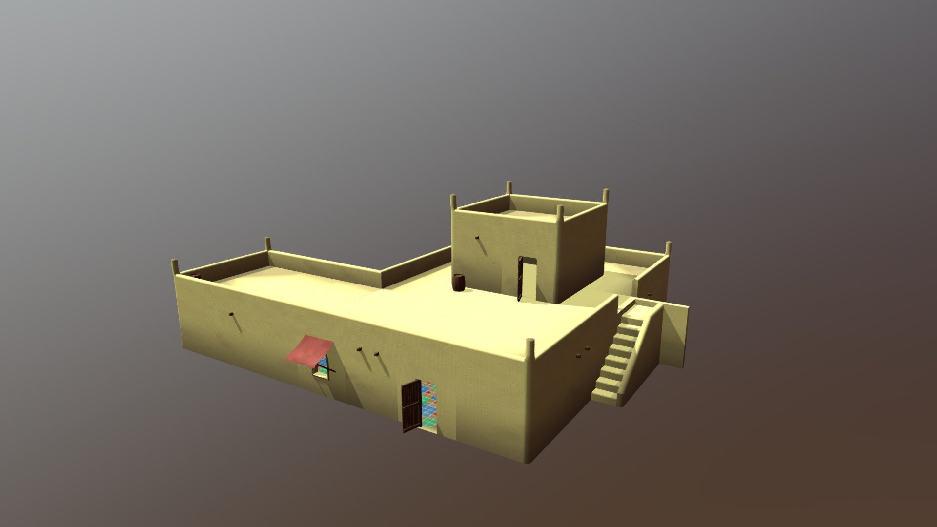 Middle Eastern Hut Kitset part 1