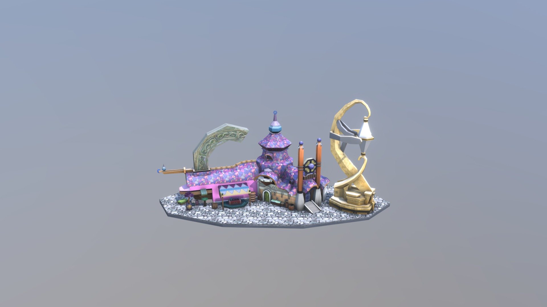 Magic Goods Building - 3D model by Loh Tuang Seng (@lohtuangseng ...