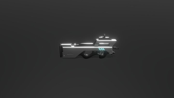 FN P-90 future 3D Model