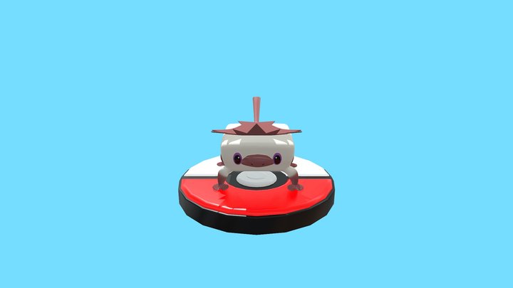 Fakemon fan design: Tofrug, The Tofu Pokemon 3D Model