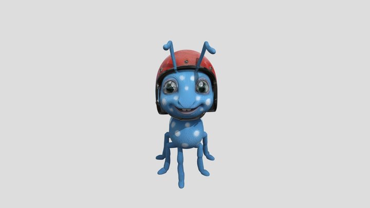 Blue Ant 3D Model