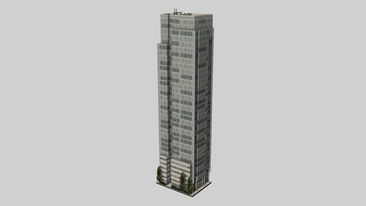 Lifewell - Offices (cities:skylines Assets) 3D Model