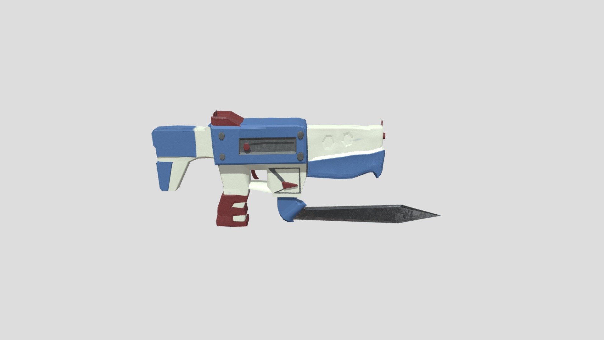 Gun Blade - Download Free 3D model by Drmitchell5 [3776142] - Sketchfab