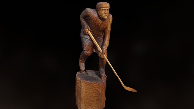 Hokejista - Hockey Player 3D Model